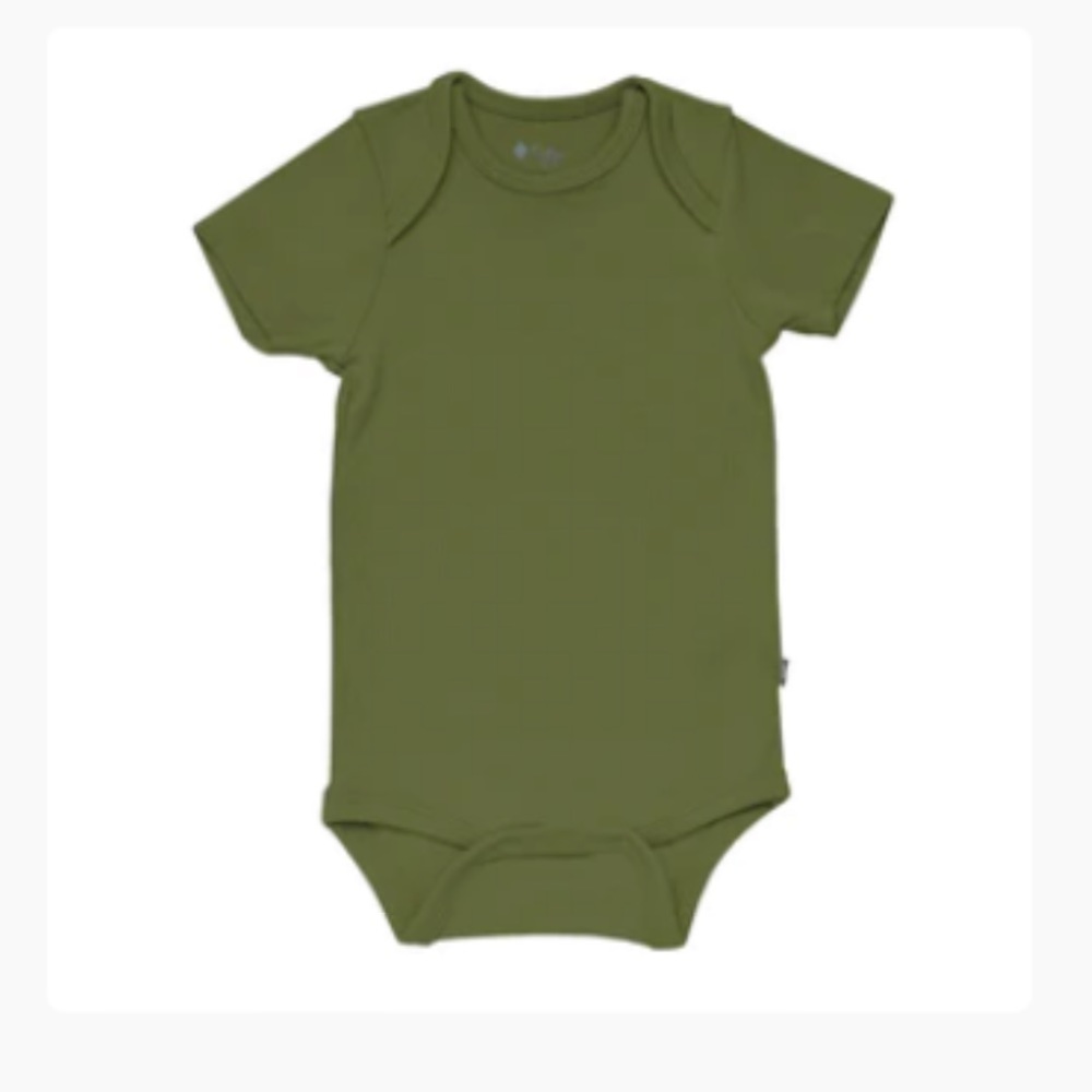 Kyte Baby Olive Bodysuit NWT 12-18
